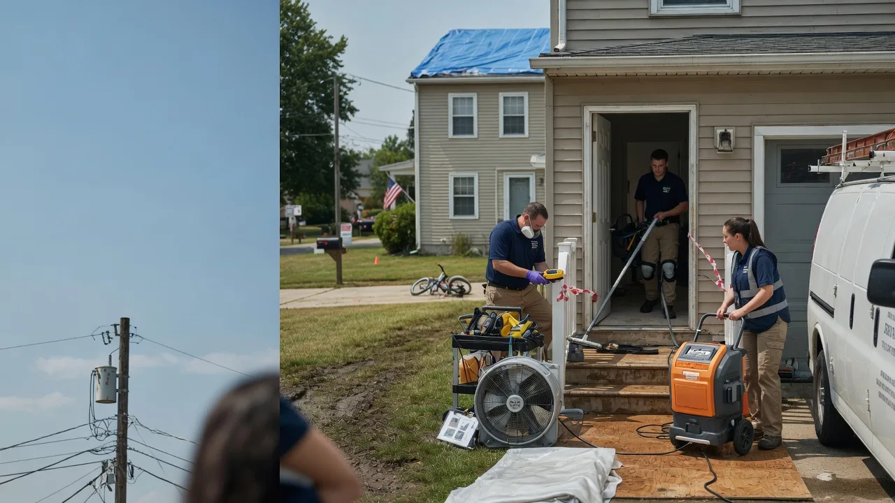 Water Damage Repair in Custer, WI near me